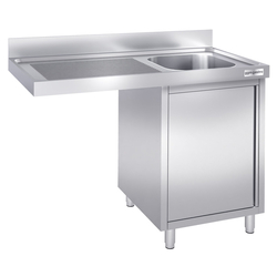 یونیت ظرف ماشین ظرفشویی - 1200*600 میلیمتر - یک سینک راست