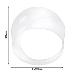 Candy Floss Machine Sneeze Guard – Clear Acrylic - Fits ZWJ950/ZWJ950E/ZWJ950S - 532×532×345 mm