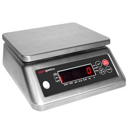 Digitale Küchenwaage bis 6 kg - Teilung: 0,5 Gramm - Wiegefläche: 225x190mm