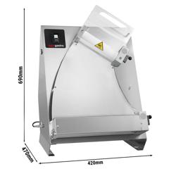 Teigausroller - für 300mm Pizzateig - Teigdicke 1 bis 4mm