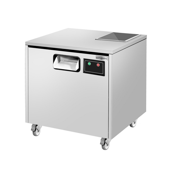 Çatal Bıçak Kaşık Parlatma Makinesi - 600 Watt -UVC Lambalı&Tekerlekli - 1 Granül Dolumu dahil