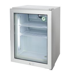 GASTRO-COOL | Congelator minibar - 51 litri - cu 1 ușă din sticlă - argintiu