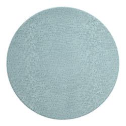 (6 pieces) SELTMANN WEIDEN | Porcelain Coupe Dinner Plates – Turquoise - Ø 28 cm - Flat