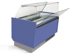 Glassbar 1,25 x 0,92 m - blå