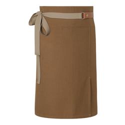 KARLOWSKY | Green Generation Waist Apron – Cinnamon - 110×65 cm - recycled polycotton - 2 pockets