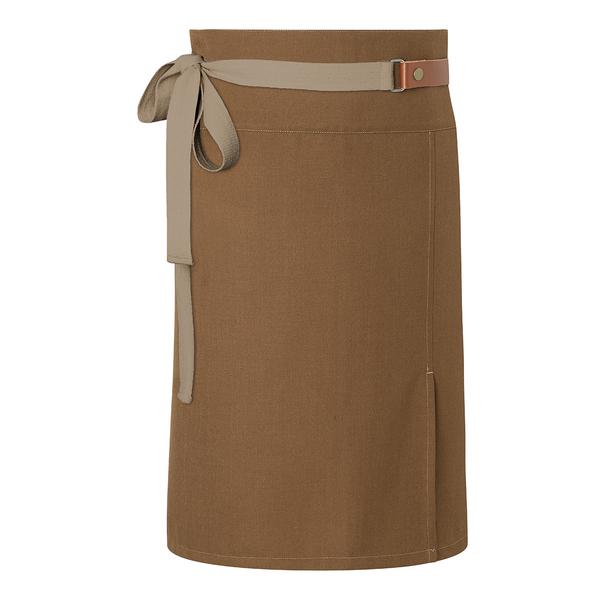 KARLOWSKY | Green Generation Waist Apron – Cinnamon - 110×65 cm - recycled polycotton - 2 pockets