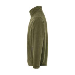 KARLOWSKY | Heren Werkkleding Fleece Jas Warm-Up - Mosgroen - maat: L