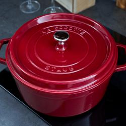 STAUB | LA COCOTTE - Cocotte - Ø 240 mm - Lijevano željezo - Bordo boja 