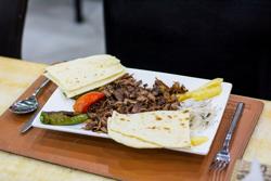 Elektrisch kebabmes - Capaciteit: 60kg/dag - incl. snijmes, slijpsteen