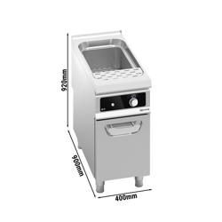 Elektrische pastakoker met vulkraan - 40 liter - 10,0kW - met aftapkraan - 900 serie | Bflex Digital