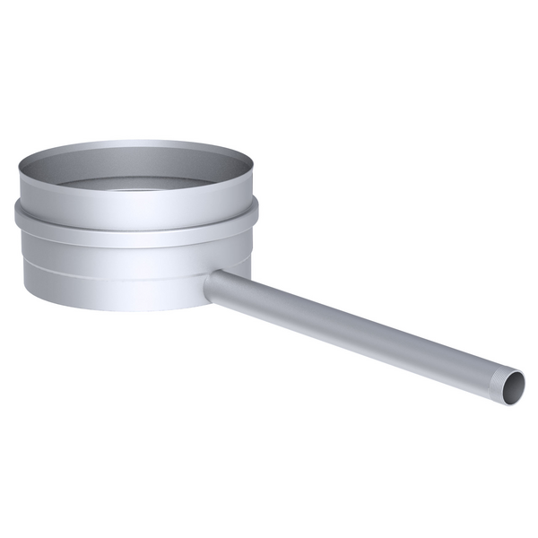Condensopvangbak met 1/2” socket - Ø 200 mm (zonder condensaatleiding)