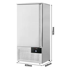 Sokkoló fagyasztó - elektronikus vezérlés - 15x GN 1/1 - 350 l