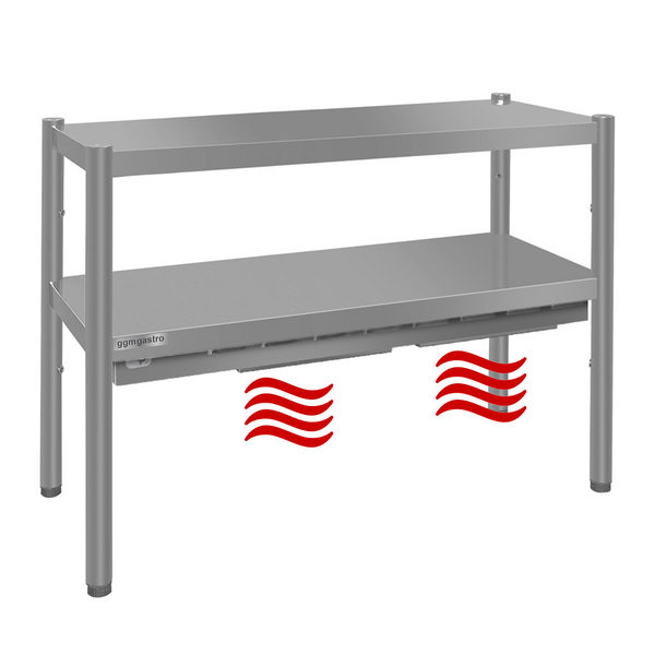 Warmtebrug ECO - 1000x370mm - met 2 planken - Hoogte: 725mm