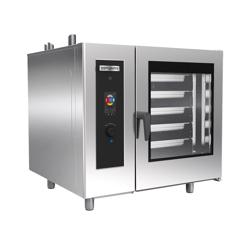 Elettrico - Forno combinato a vapore - Touch screen - 7" display TFT touch - 20x GN 1/1 - incl. Sistema di lavaggio, Sonda al cuore & Innengestell
