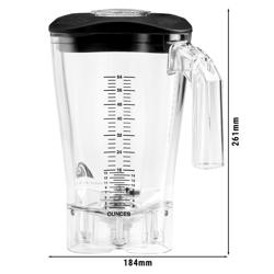 HAMILTON BEACH | Replacement Blender Jug – 1.8 Litre - Polycarbonate - Blade & Lid - for MHPHBC5 & MHPHBC6