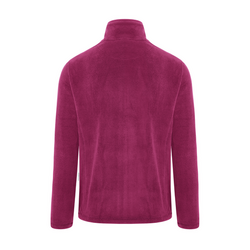 KARLOWSKY | Heren Werkkleding Fleece Jas Warm-Up - Fuchsia - maat: XL