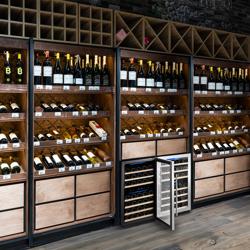 Cave à Vin - 2 Zones Climatiques - 120 Litres - max. 45 Bouteilles