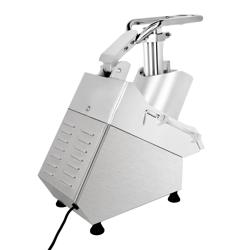 Coupe-légumes électrique - Format compact - 750W - Goulotte cylindrique Ø170mm - livré avec 5 disques éminceurs/râpeurs