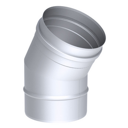 Ţeavă cu vinclu de îmbinare 30° din oţel inoxidabil / Ø 300 mm