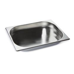 Bacinella GN in acciaio inox GN 1/2 - Altezza: 20mm