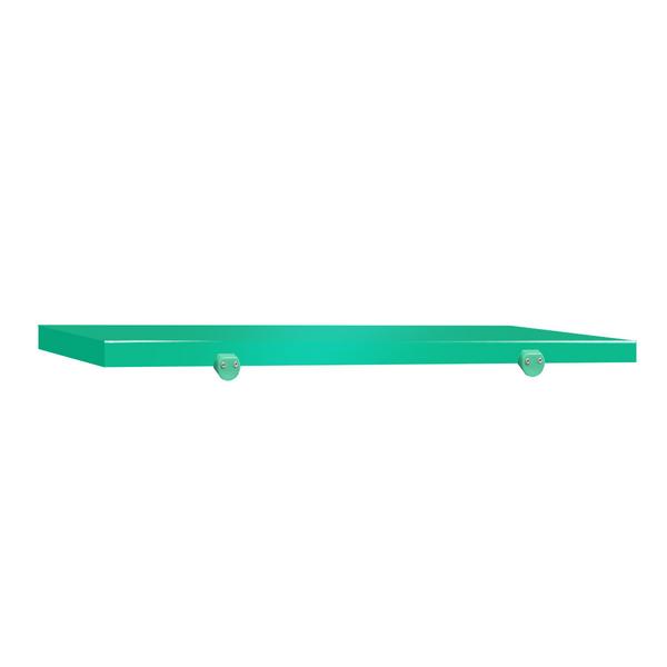 Schneideplatte für Arbeitstisch - 800x800mm - HACCP-Konform - Grün
