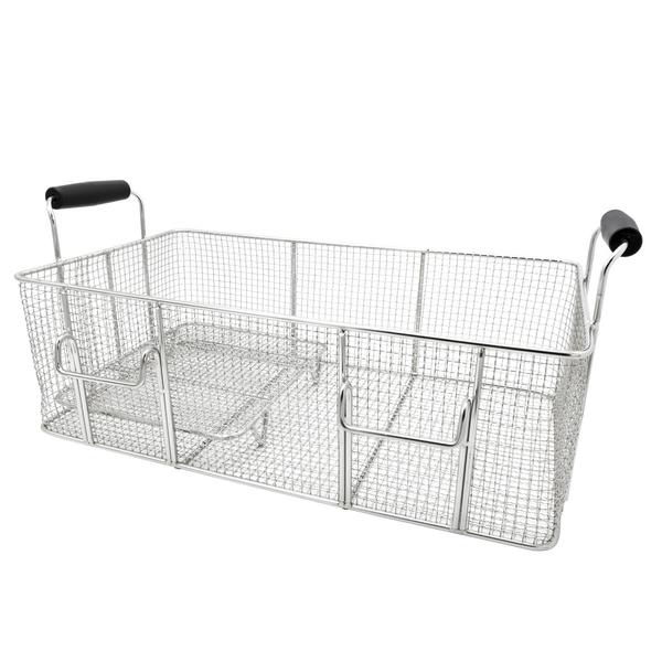 Frituurmand - 20 liter - 460x260x(H)222mm - korfhoogte 150mm - RVS - met hittebestendige handvaten - passend voor EFJ-30