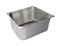 Stainless Steel Gastronorm Pan GN 2/1 - Depth: 199mm