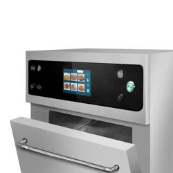 Speedofen - 3,5 kW - Edelstahl - inkl. Pizzablech, Korb, Antihaft-Blech | 80% schnelleres Garen