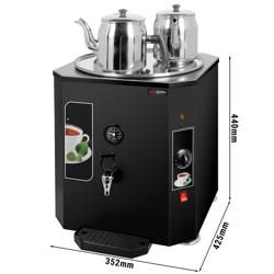 Samovar elettrico professionale - 23L - 2,5kW - con 2 teiere