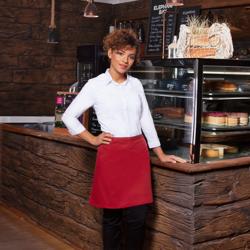 KARLOWSKY| Basic Waist/Bistro Apron – 700x555 mm - Raspberry - Polyester
