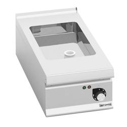 Sähkökäyttöinen paistinpata - 400 mm - 11,5 l - 4,8 kW - 1 kiinteä grillialuetta