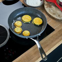 BALLARINI | Salina Non-Stick Frying Pan – Ø 20 cm - Aluminium - All Hobs & Oven-Safe - Anthracite