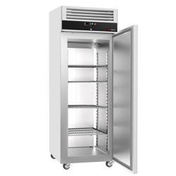 Vrieskast RVS ECO - GN 2/1 - EN 600x400 - 740mm - 440liter - tot -22°C tot -15°C - met 1 deur - geforceerde koeling, automatische ontdooiing & slot