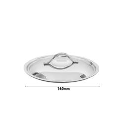 Tencere Kapağı - Paslanmaz Çelik - Ø160mm 