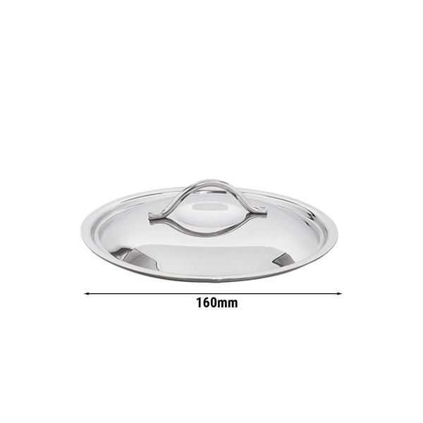 Couvercle de Casserole - Acier Inoxydable - Ø160mm