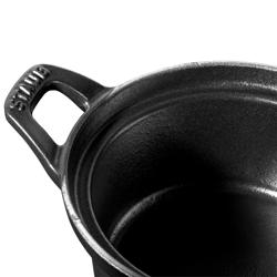 STAUB | Mini Cast Iron Cocotte – Ø 12 cm - Black - Induction, Grill & Oven