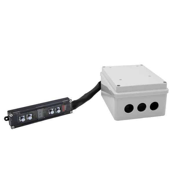 Controlador de velocidade digital para coberturas de parede e caixa
