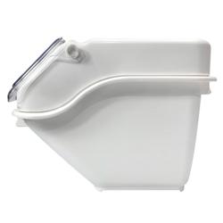 Zutatenbehälter - 20 Liter - Polypropylen - Weiß - Stapelbar