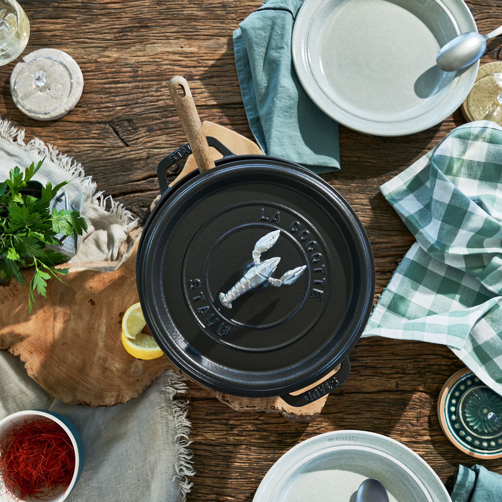 STAUB | LA COCOTTE - Cocotte - Ø 240mm - Gusseisen - Schwarz