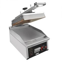 Highspeed Klämgrill | Hamburgergrill - 6,2 kW - Automatisk - Digital display