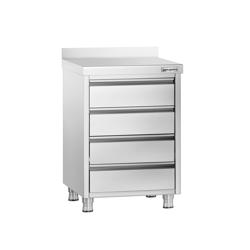 Laatikkokaappi PREMIUM - 4 laatikkoa ja jalusta - 500x600mm	