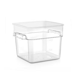 Voorraadcontainer - polypropyleen - transparant - 3,8L