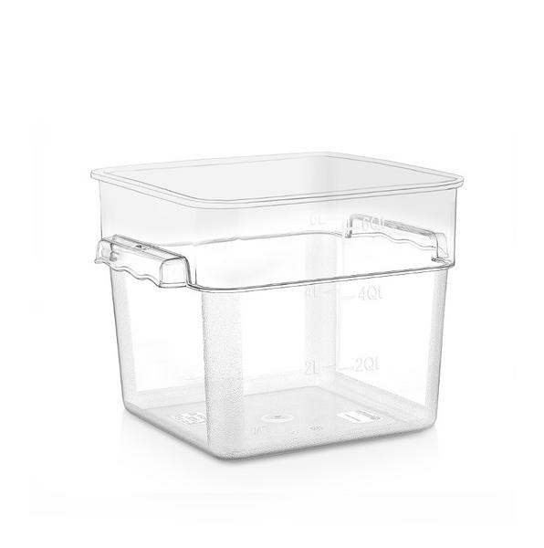 Voedseldoos - Kunststof - hoogte: 185mm - 3,8 liter