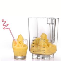 Bar Blender Container - "BMK2-1500N" - Polycarbonate - 2L - 160x160x270mm - for BMK2-1500N - with lid