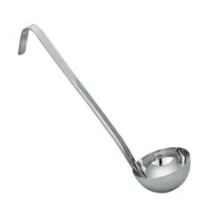 (4 stuks) Soeplepel - Inhoud: 50ml - Lengte: 295mm - RVS - glad