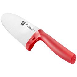 ZWILLING | Twinny Kids' Chef Knife 100 mm – Red - Rounded Tip - Safety Guard