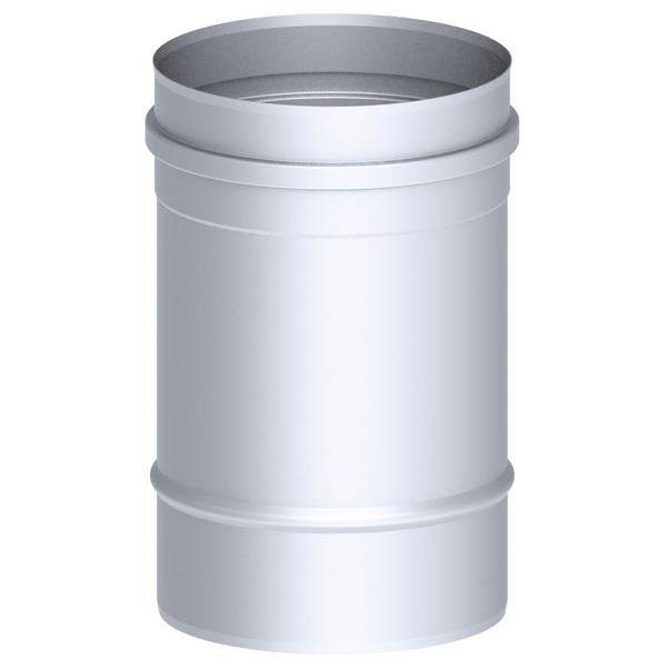 أنبوب مدخنة مستقيم - من الستانلس ستيل - الطول: 250 mm - Ø 200 mm