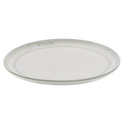 STAUB | Dining Line Ceramic Flat Plate – Ø 22 cm - White Truffle