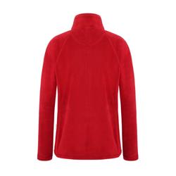 KARLOWSKY | Women's Workwear Fleece Jacket Warm‑Up – Red - 3XL - Recycled Polyester