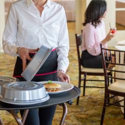 CAMBRO | CAMTREAD® - صينية من الألياف الزجاجية - بيضوي - 735×600 مم - عالية الجودة - أسود (قطع x6)